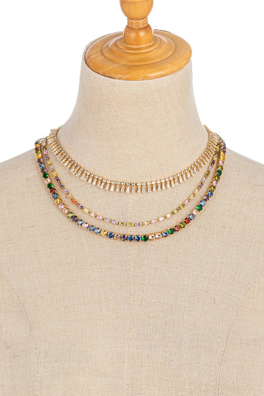 Everly CZ Necklace Set