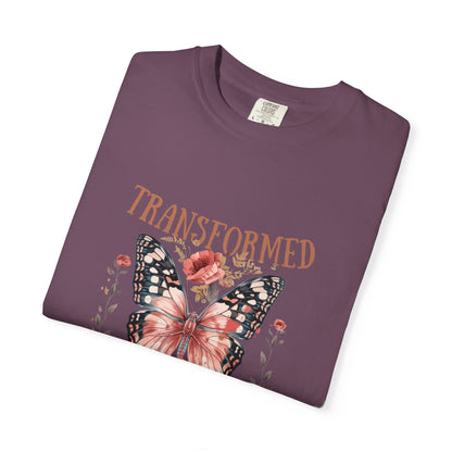 Butterfly Transformation T-shirt, Nature-Inspired Tee, Unisex Graphic Tee, Motivational Shirt, Gift for Her/Him, Casual Wear