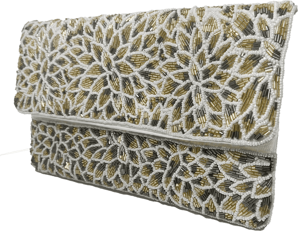 Champagne Bloom Clutch