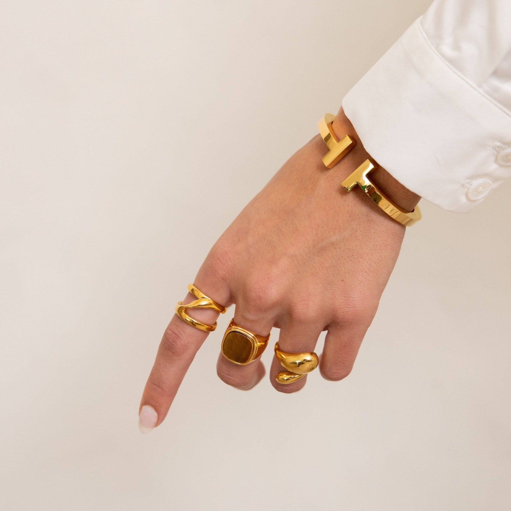 The Tiger's Eye Signet Ring