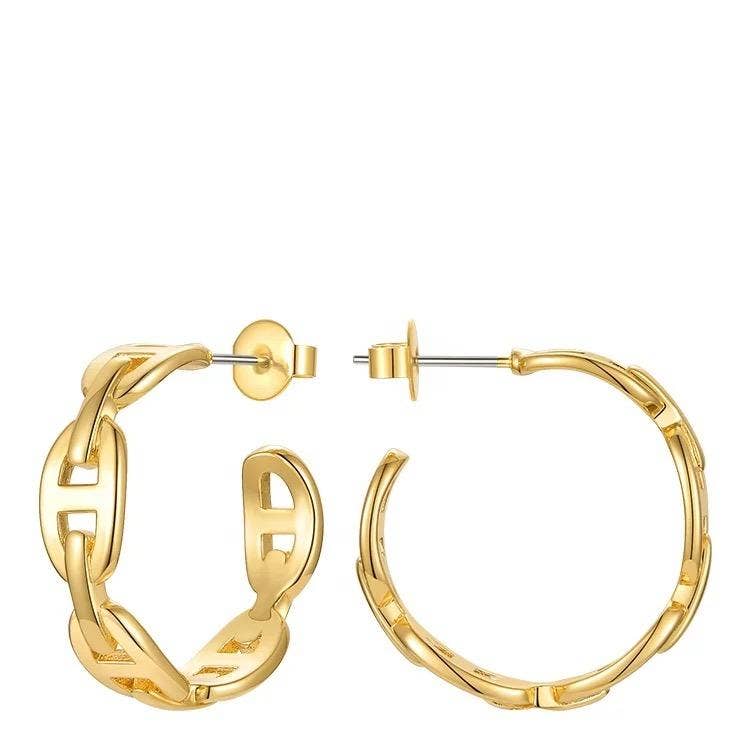 The Lucent Nexus Hoops