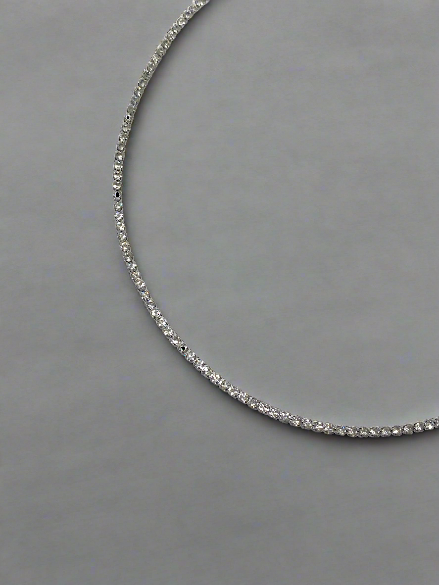 Dainty Tennis Necklace