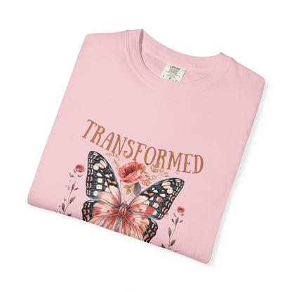 Butterfly Transformation T-shirt, Nature-Inspired Tee, Unisex Graphic Tee, Motivational Shirt, Gift for Her/Him, Casual Wear