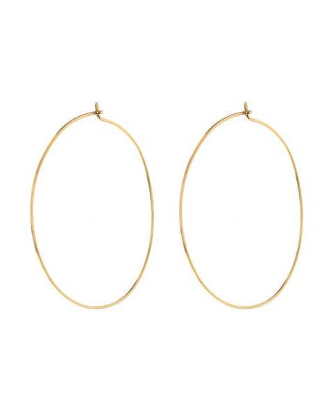 The Lucent Wire Hoops