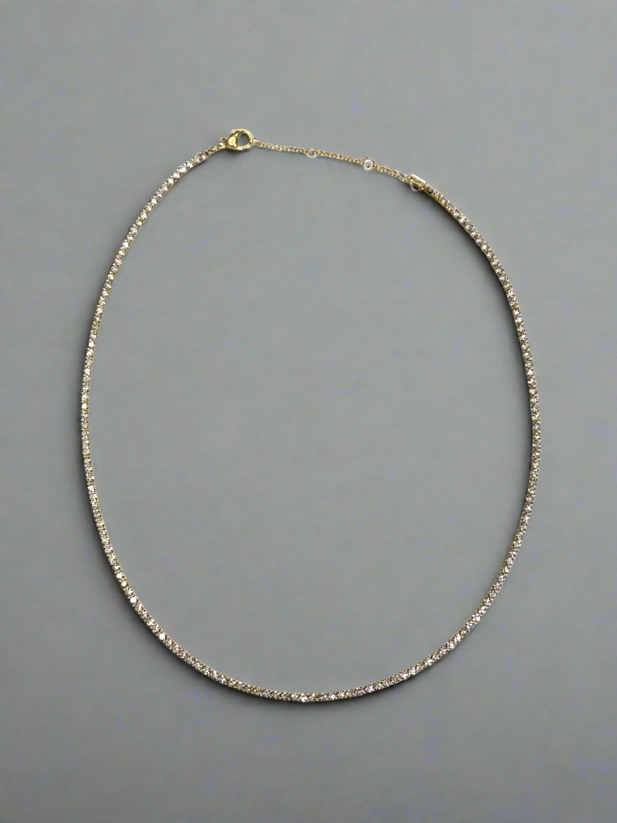 Dainty Tennis Necklace