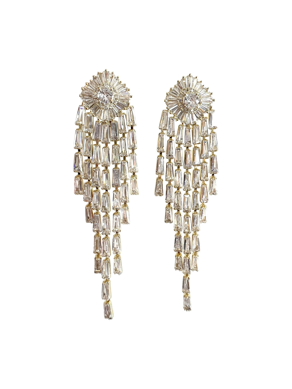 The Lumière Cascade Earrings