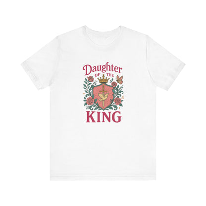 Daughter of the King Tee, Empowering Graphic Shirt, Faith-Based Apparel, Inspirational Gift, Christian Clothing