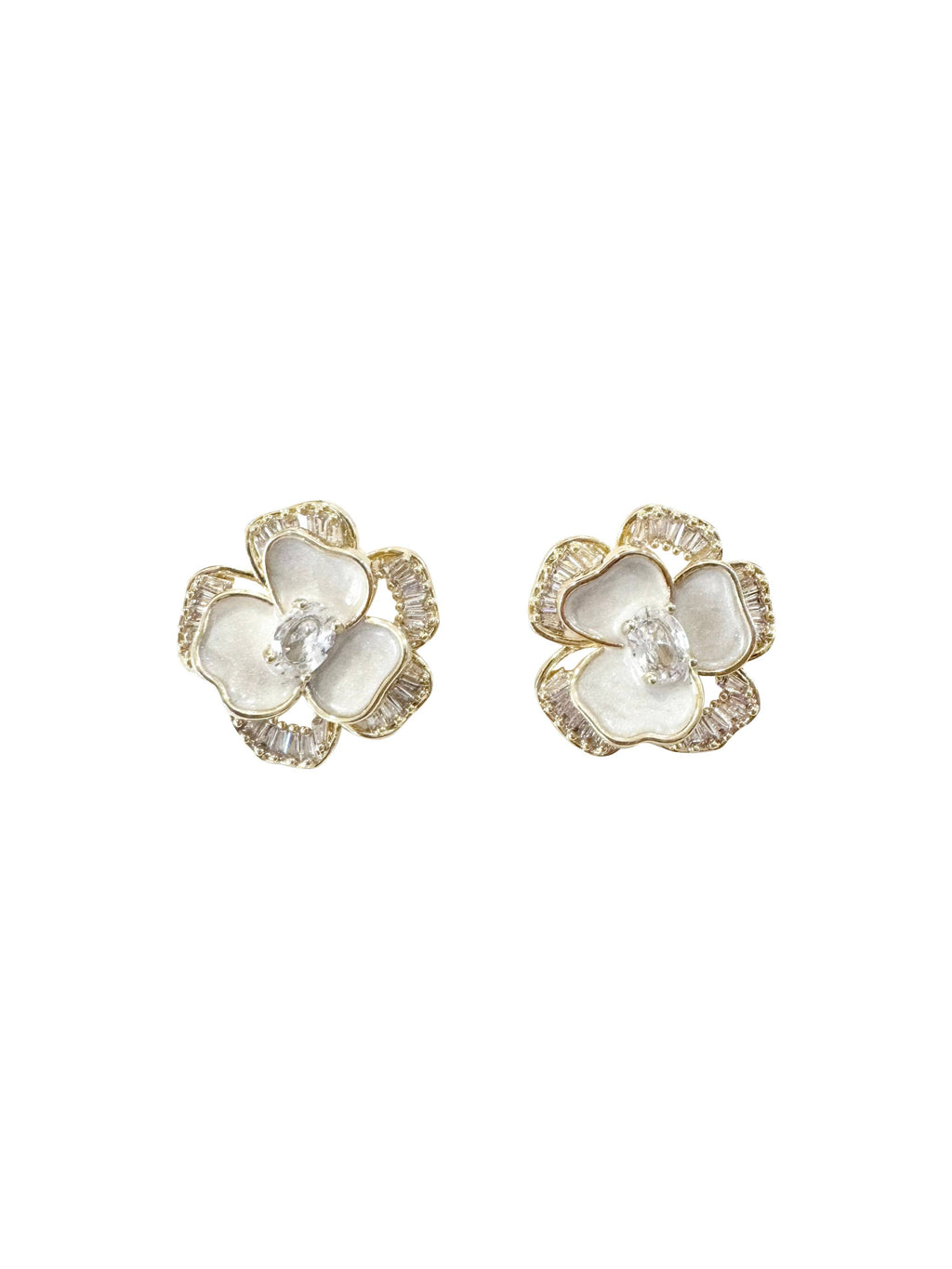 The Camille Floral Studs