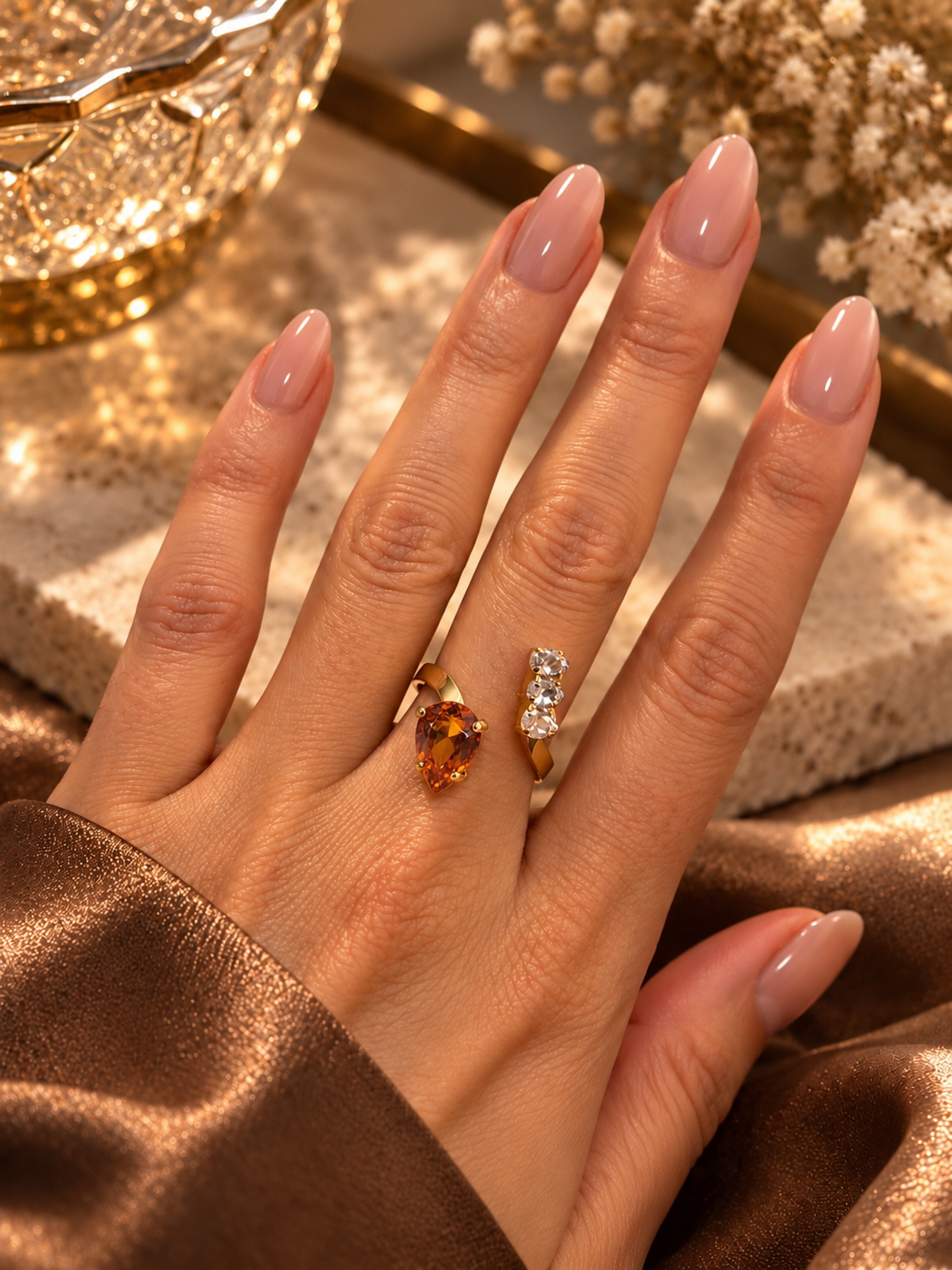 The Ember Cascade Ring