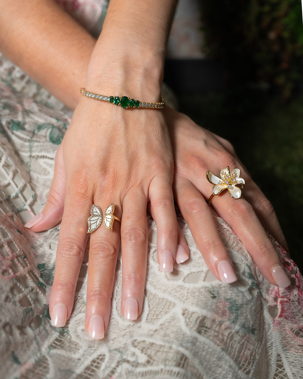 The Fleur de Perle Ring