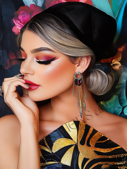 Art Deco Fashion Girl