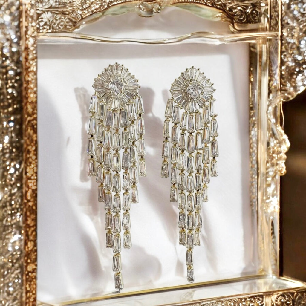 The Lumière Cascade Earrings