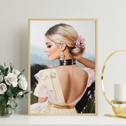 Field of Florals Fashion Girl