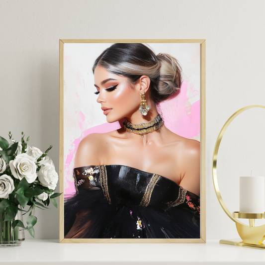 Glamorous Fashion Girl