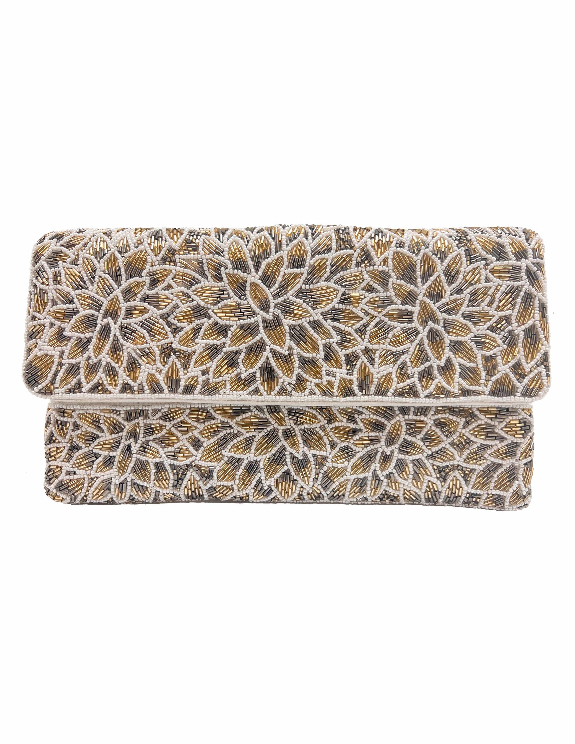 Champagne Bloom Clutch