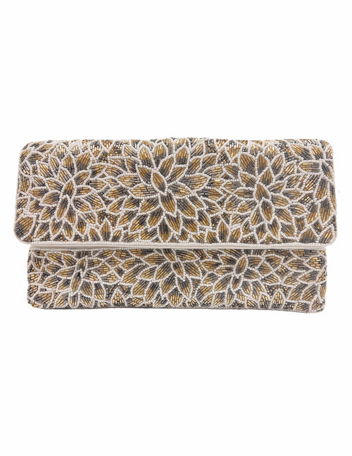 Champagne Bloom Clutch