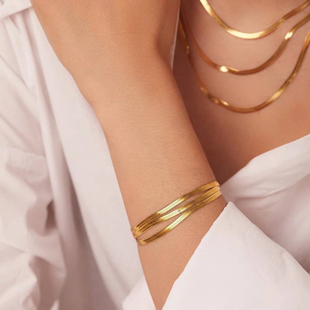 The Lucent Cascade Bracelet