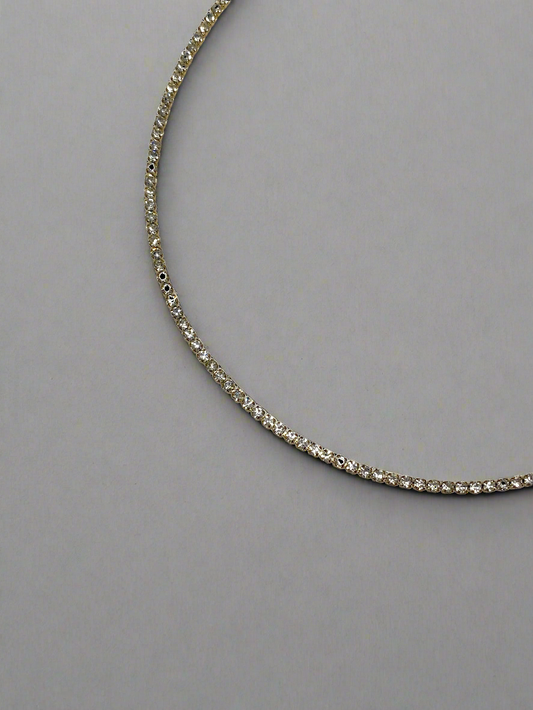 Dainty Tennis Necklace