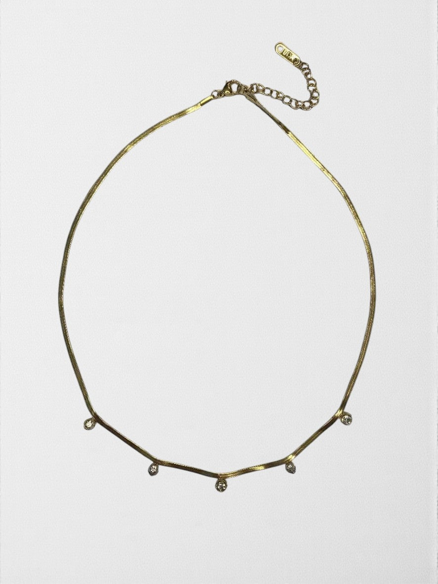 The Elara Drop Necklace