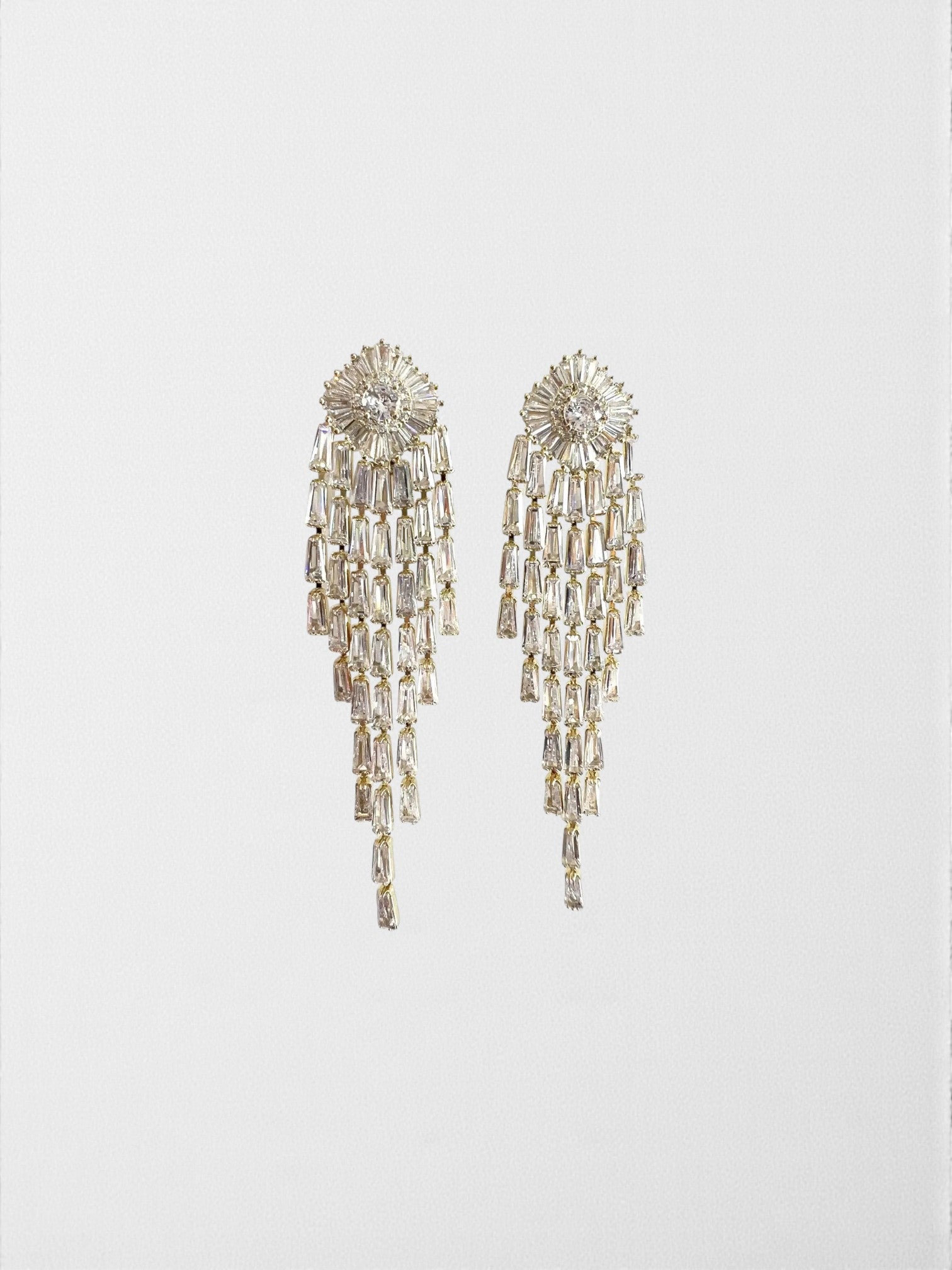 The Lumière Cascade Earrings
