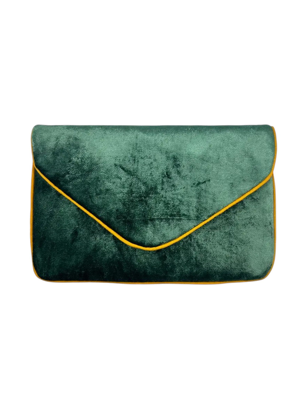 Velvet Moss Clutch