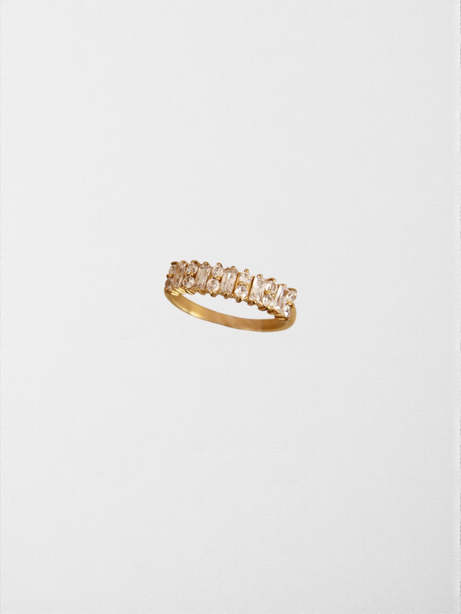 The Baguette Semi-Eternity Ring