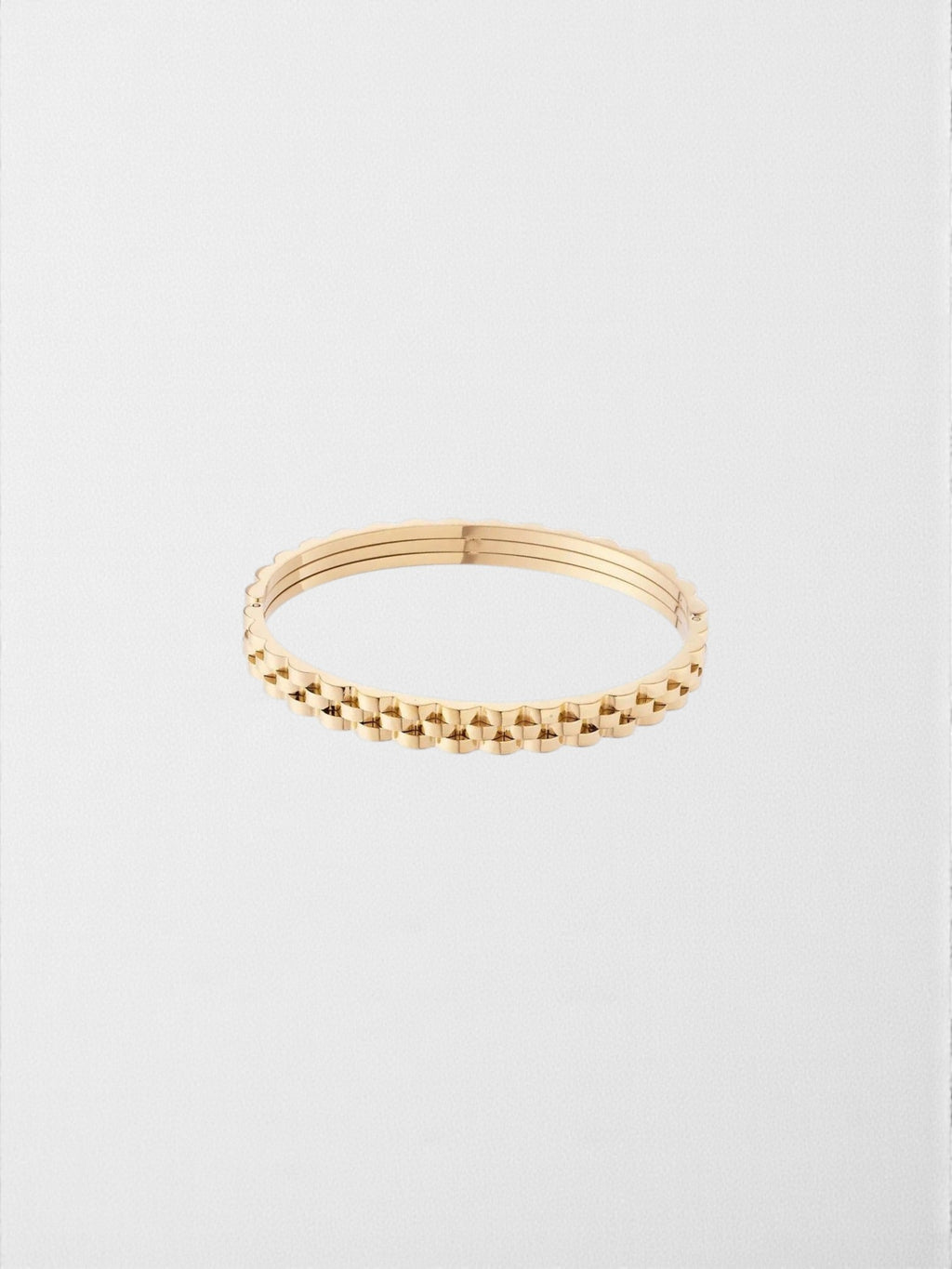 The Lucent Braided Bangle