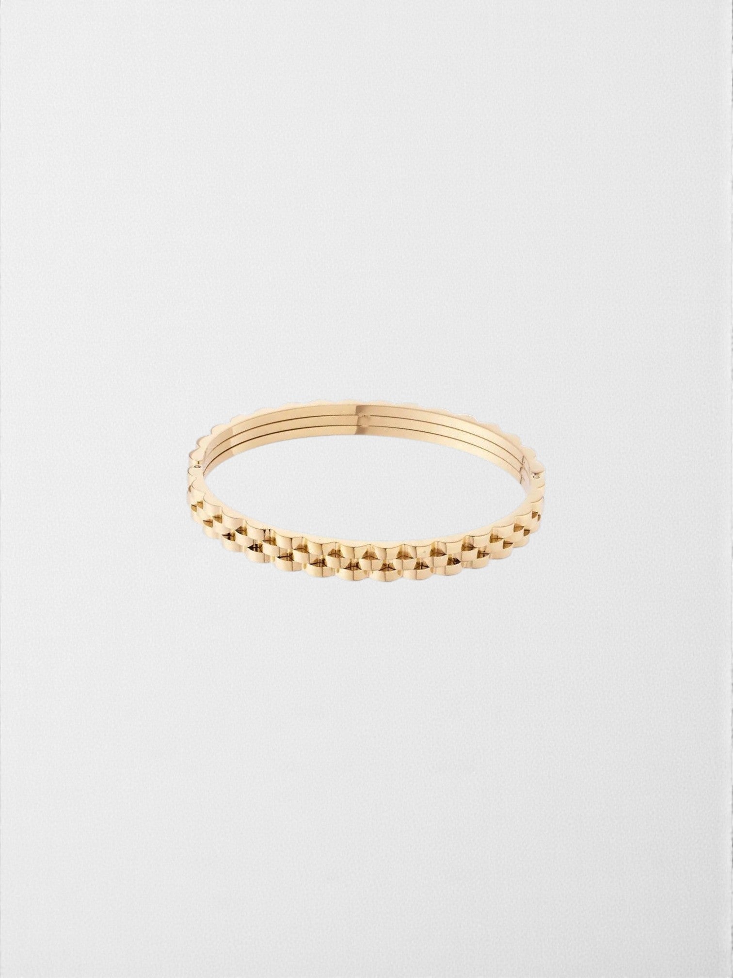 The Lucent Braided Bangle