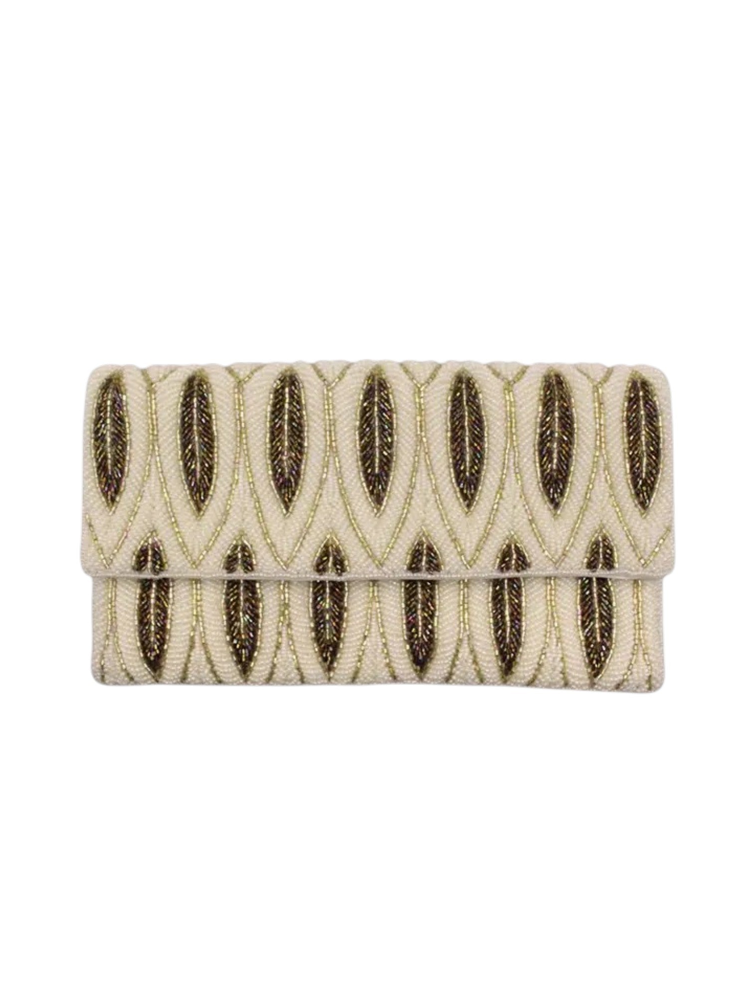 Antique Plume Clutch