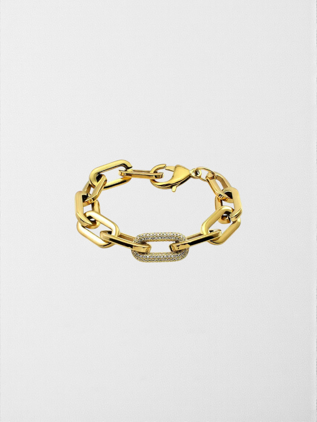 The Alix Pavé Link Bracelet