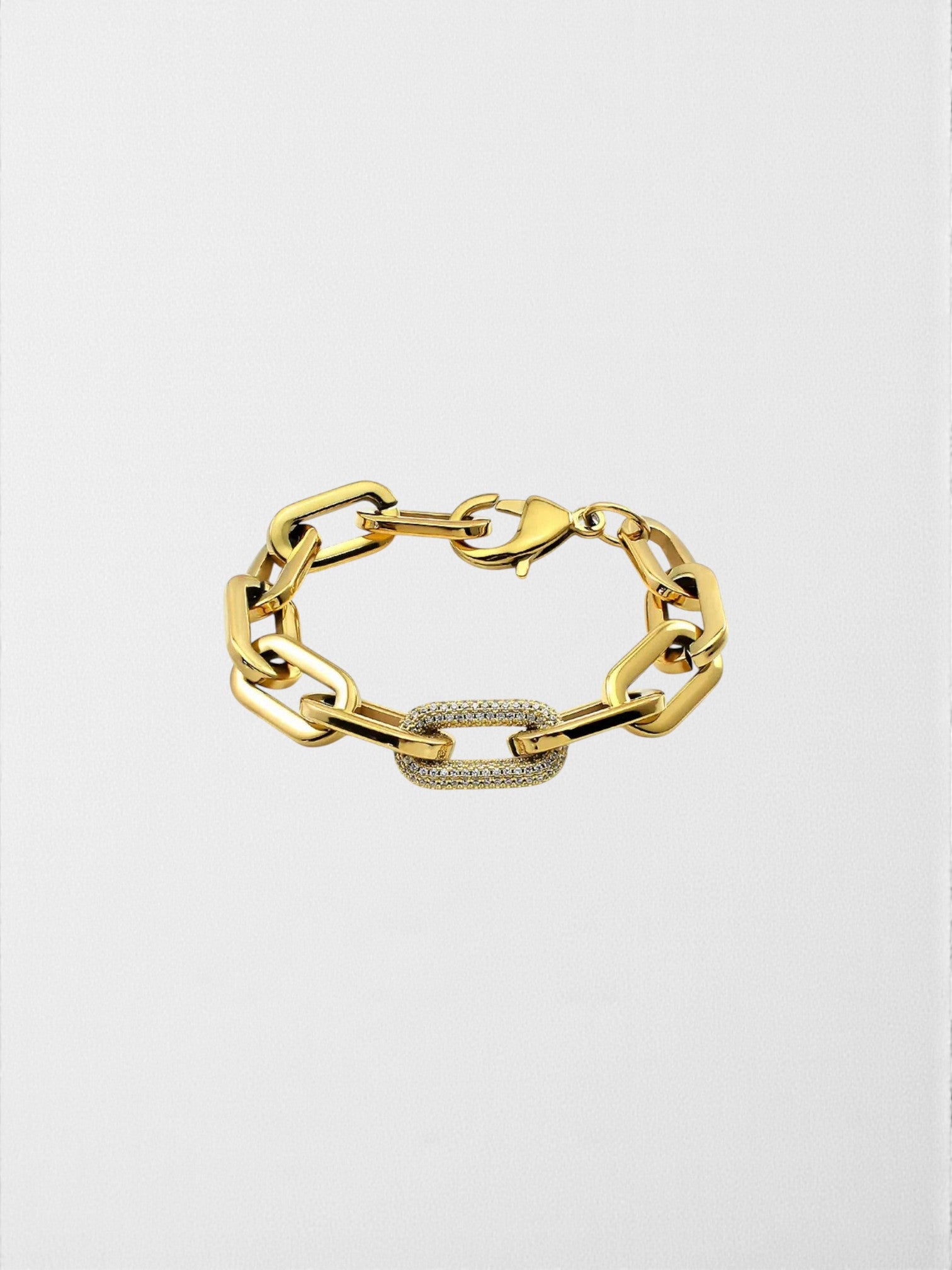 The Alix Pavé Link Bracelet