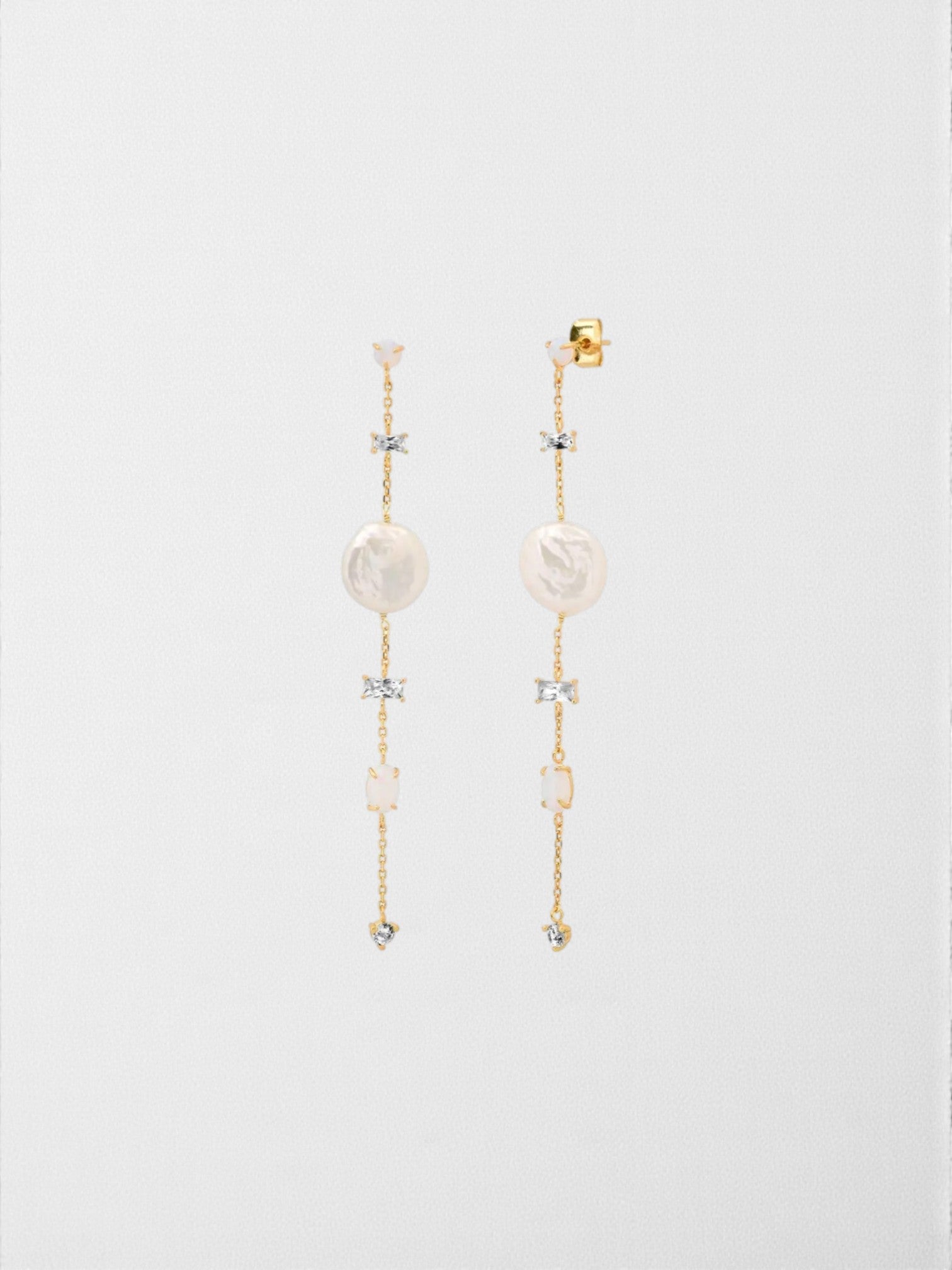 The Aurelia Pearl Drop Earrings