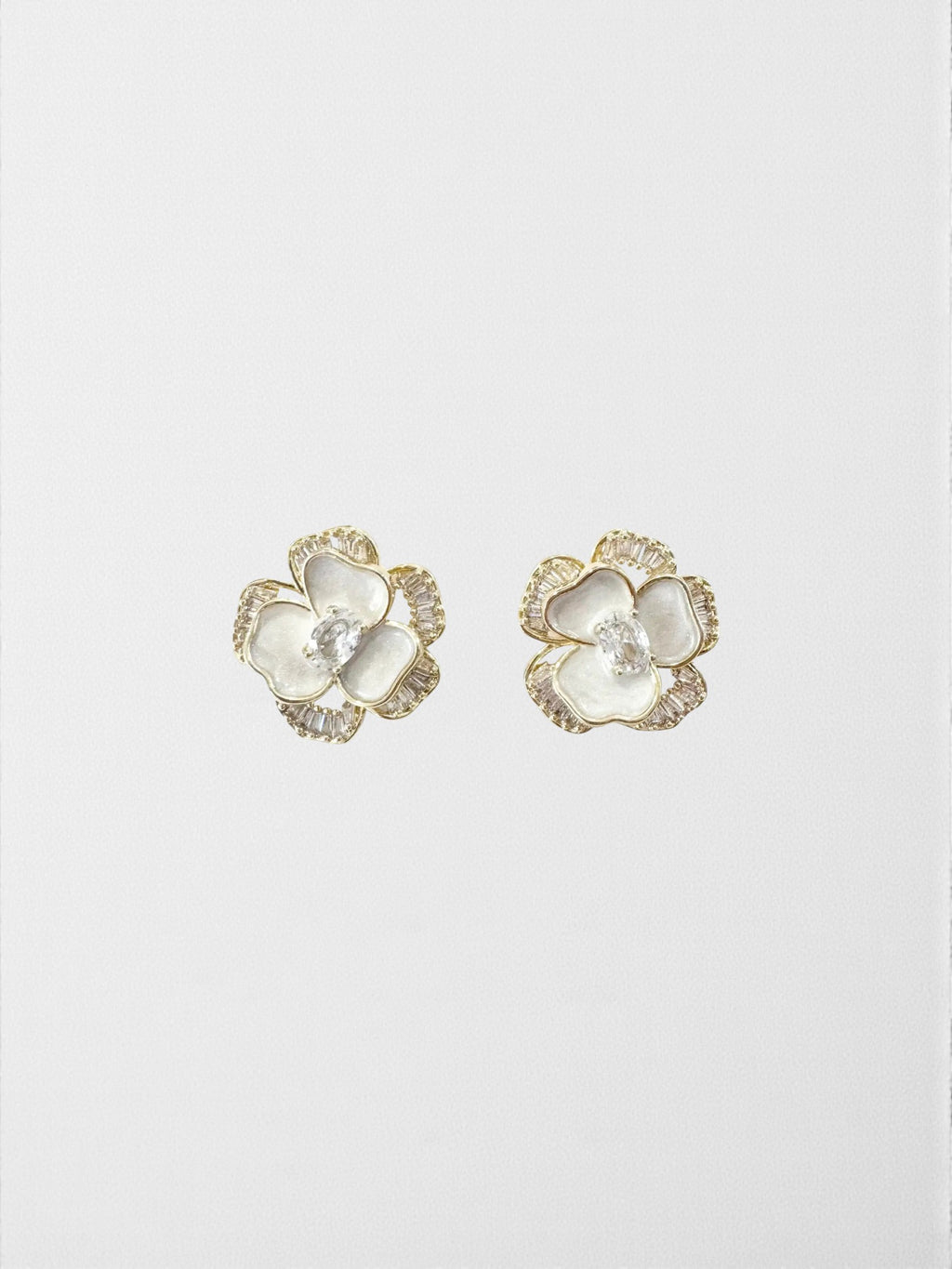 The Camille Floral Studs