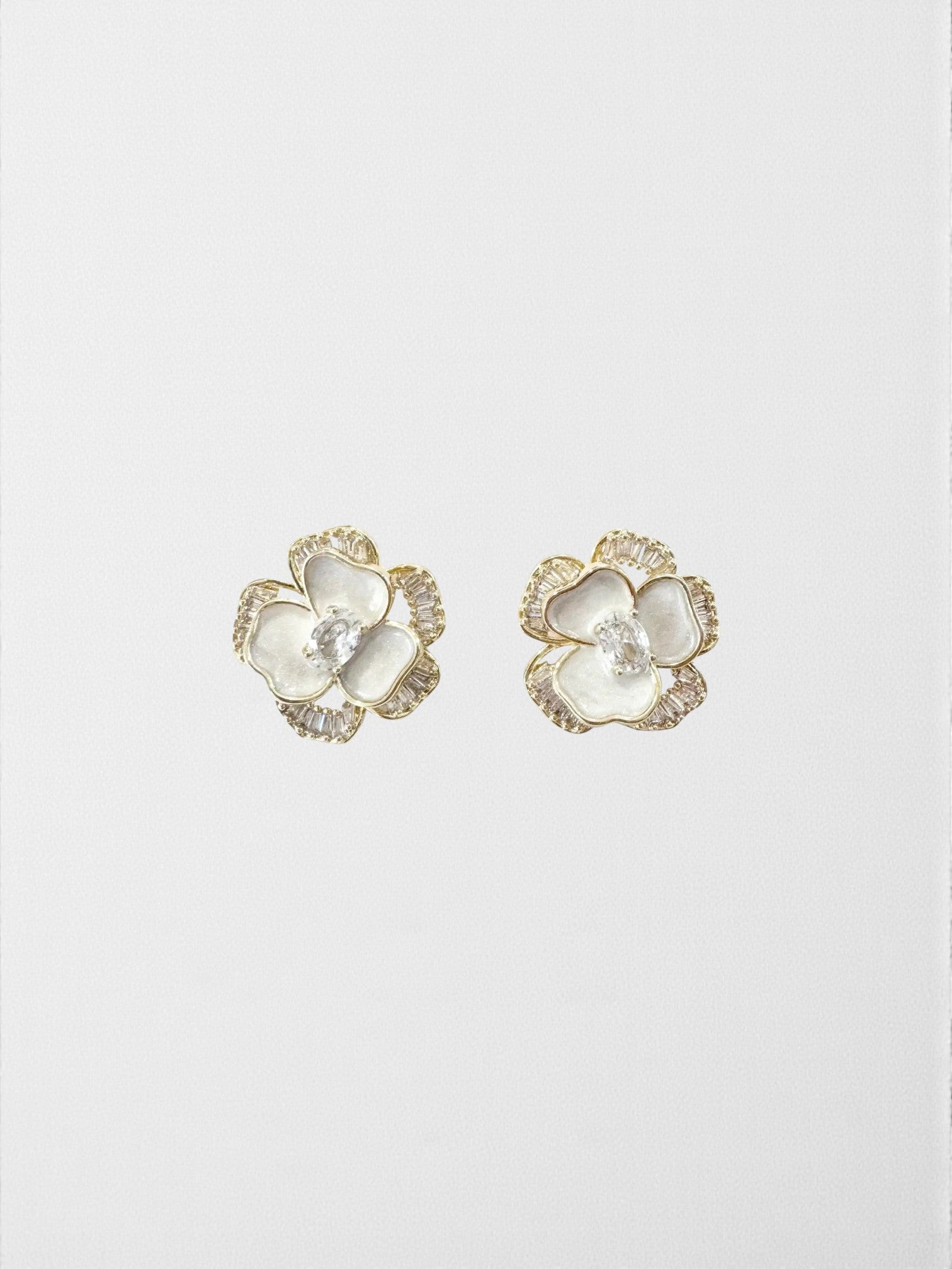 The Camille Floral Studs