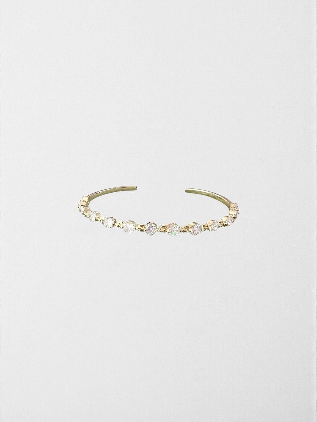 The Lucienne Crystal Cuff