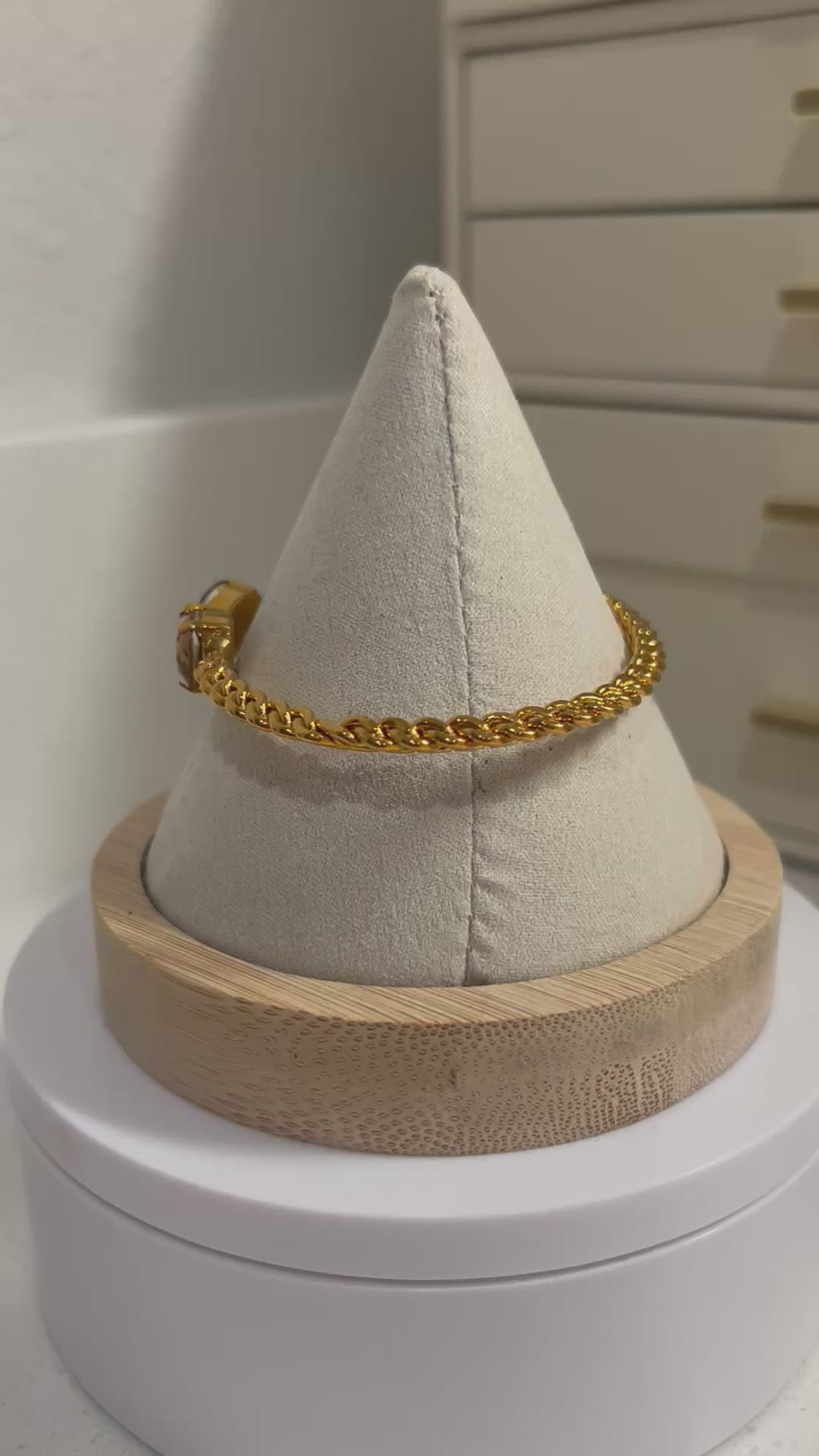 Espresso Twist Cuff