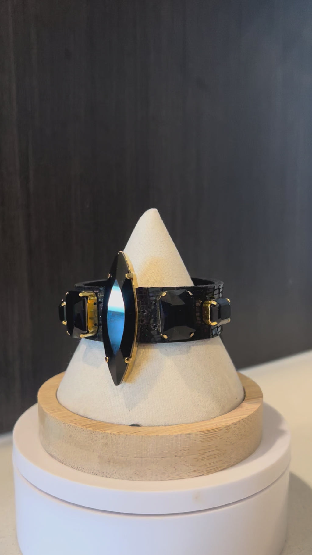 The Black Dahlia Cuff