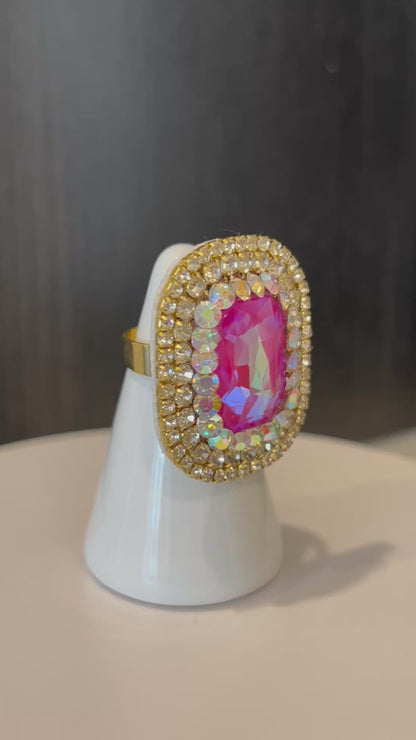 Pink Glam Ring